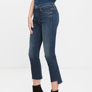 Mother Insider Crop Step Fray - Hey Kitty Kitty - Size 26